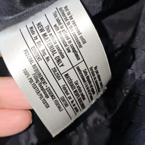 Burberry Vintage Nylon Parka Gray  Jacket  Size Large - Picture 7 of 10